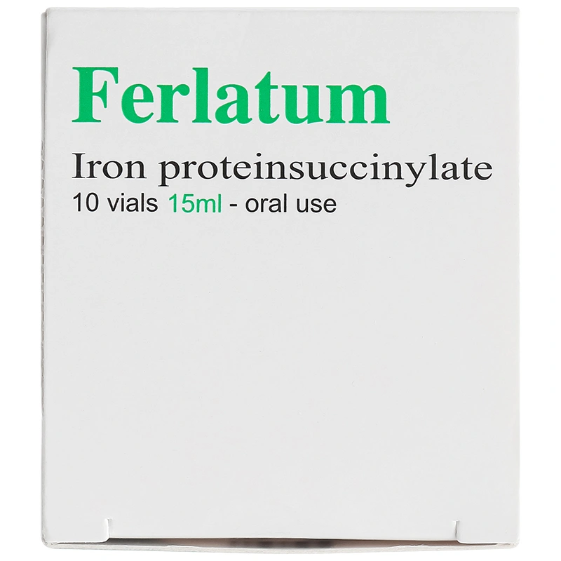 Dung dịch uống Ferlatum 800mg điều trị thiếu máu do thiếu sắt (10 chai x 15ml) - 5